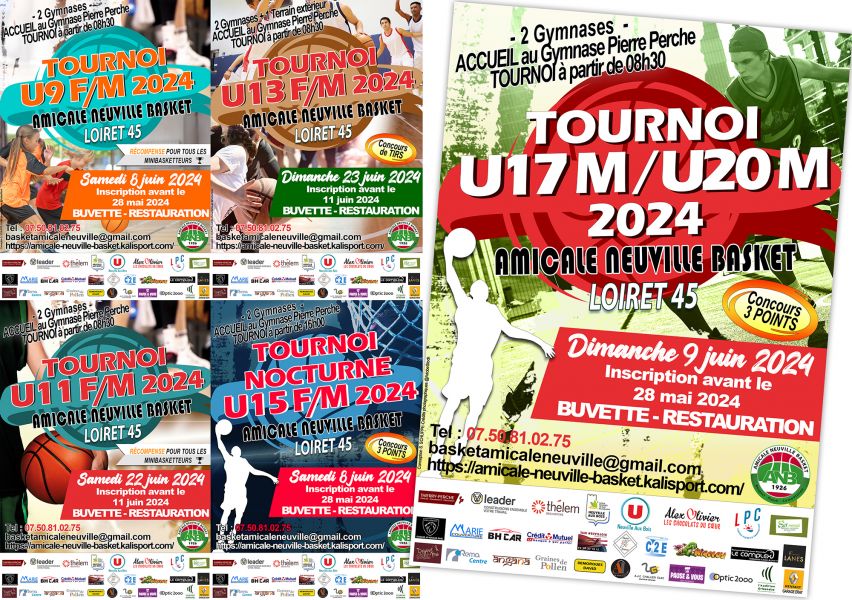 INSCRIPTION TOURNOIS de NEUVILLE 2024