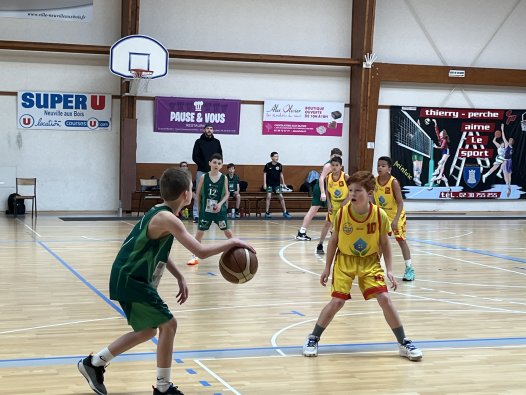 Match U11M1 contre CMPJM INGRE BASKET, le 14/03/2026